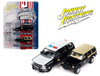 1/64 Johnny Lightning American Heroes 1997 Chevrolet Tahoe Texas Highway Patrol & Jeep Cherokee XJ Florida State K9 Unit Diecast Car Models