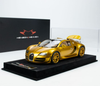  1/18 HH Model Bugatti Veyron Gold Edition (Limit 30 Pieces)