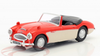 1/43 Cararama Austin Healey Convertible Open Top (Red & Cream White) Car Model