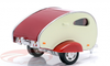 1/43 Cararama Caravan I (Burgundy & Creamy White) Model