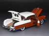 1/18 Sunstar 1955 Pontiac Star Chief (Maroon Red) Diecast Car Model