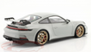 1/18 Minichamps Porsche 911 (992) GT3 (Chalk Grey with Golden Wheels) Car Model