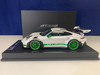 1/18 TP Timothy & Pierre Porsche 911 992 GT3 RS (White with Green Wheels) Resin Car Model Limited 49 Pieces #00/49