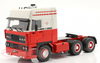 1/18 Road Kings 1986 DAF 3600 SpaceCab Truck (White & Red) Diecast Car Model