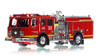 1/50 NZG Los Angeles County Fire Department 2014 KME Predator Engine 33 Diecast Car Model Limited 44 Pieces