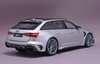 1/18 Polar Master Audi RS6 C8 ABT (Silver) Diecast Car Model