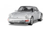 1/8 Minichamps 1993 Porsche 911 type 964 Carrera 4 " 30 Years Porsche 911 " (Polar Silver Grey) Resin Car Model Limited