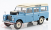 1/24 WhiteBox 1980 Land Rover Series III 109 (Blue & White) Car Model