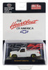 CHASE CAR 1/64 M2 Machines 1993 Chevrolet C1500 SS454 Custom White with Bed Cover Diecast Car Model