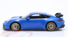 1/18 Minichamps 2021 Porsche 911 (992) GT3 (Shark Blue with Golden Wheels) Car Model Limited 204 Pieces