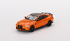 1/64 Mini GT BMW M4 M-Performance (G82) Fire Orange Diecast Car Model