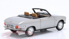 1/18 Cult Scale Models 1973 Peugeot 304 Convertible (Silver Metallic) Car Model