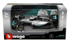 1/43 BBurago 2016 Formula 1 Mercedes-Benz F1 W07 Hybro + #44 Lewis Hamilton Car Model
