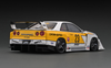 1/18 Ignition Model Nissan LB-ER34 Super Silhouette SKYLINE White/Yellow With Mr. Kato