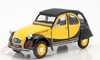 1/24 Welly 1982 Citroen 2CV 6 Charleston (Black & Yellow) Diecast Car Model