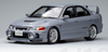 1/18 POPRACE MITSUBISHI LANCER EVOLUTION 4 SILVER Resin Car Model