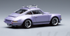 1/64 POPRACE SINGER Porsche 964 PURPLE Diecast Car Model