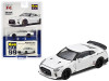 Nissan GT-R (R35) RHD (Right Hand Drive) White "Advan Racing GT" Limited Edition to 960 pieces Worldwide 1/64 Diecast Model Car by Era Car