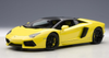 1/18 AUTOart Lamborghini Aventador LP700-4 Roadster Giallo Yellow Diecast Car Model