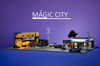 1/64 Magic City Subaru Car Repair Shop & Lawson Supermarket Scene Diorama (cars & models NOT included)