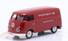 1/87 Schuco Volkswagen VW T1 Bus Porsche Renndienst (Red) Car Model