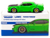 1/64 Tarmac Works LB-WORKS Dodge Challenger SRT Hellcat Green Metallic Diecast Car Model
