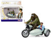 Motorcycle and Sidecar Light Green with Harry and Hagrid Figures "Harry Potter and the Deathly Hallows Part 1" (2010) Movie Diecast Motorcycle Model by Corgi