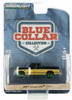 CHASE CAR 1/64 Greenlight 1990 Chevrolet S10 Tahoe Pickup Truck with Tonneau Cover Black and Gold "Blue Collar Collection" Diecast Car Model