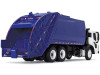 Mack LR with McNeilus Rear Load Refuse Body Blue and White 1/87 (HO) Diecast Model by First Gear