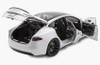 1/18 Official Dealer Edition Tesla Model S P100D (White) Diecast Car Model