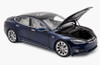 1/18 Official Dealer Edition Tesla Model S P100D (Blue) Diecast Car Model