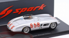1/43 Spark 1955 Mercedes-Benz 300 SLR #658 2nd Mille Miglia Daimler Benz AG Juan Manuel Fangio Car Model