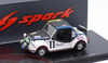 1/43 Spark 1969 Fiat 500 Gamine #11 Rallye Mediterranee G.A.M. Monaco René-Francois Dulbecco, Yves Le Graverend Car Model