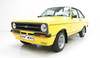 1/18 Sunstar 1976 Ford Escort MKII RS Mexico (Yellow) Diecast Car Model