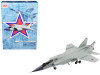 Mikoyan MIG-31K Foxhound D Interceptor Aircraft with KH-47M2 Missile (2022) "Air Power Series" 1/72 Diecast Model by Hobby Master