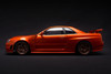 1/18 Motorhelix Nissan Skyline GT-R GTR (R34) Z-Tune (Orange) Diecast Car Model Limited 599 Pieces