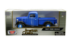 1/24 Motormax 1937 Ford Pickup Truck (Blue & Black) Diecast Car Model