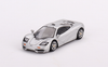 1/64 Mini GT McLaren F1 (Magnesium Silver) Diecast Car Model