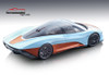 1/43 Tecnomodel 2020 Mclaren Speedtail (Light Blue & Orange) Resin Car Model