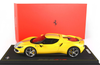 1/18 BBR Ferrari 296 Fiorano Trim (Yellow) Resin Car Model Limited 99 Pieces