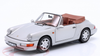 1/18 Norev 1990 Porsche 911 (964) Carrera 2 Convertible (Silver) Diecast Car Model