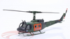 1/35 Schuco Bell UH 1D Helicopter German Army Bundeswehr "SAR" (Green & Orange) Model