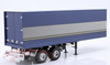 1/18 Road Kings Semi-Trailer (Blue & Silver) Diecast Model