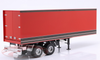 1/18 Road Kings Semi-Trailer (Red & Black) Diecast Model