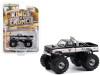 1984 Chevrolet K-30 Silverado Monster Truck Black and Silver "Lone Eagle" "Kings of Crunch" Series 12 1/64 Diecast Model Car by Greenlight