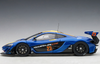 1/18 AUTOart McLaren P1 GTR (Metallic Blue with Yellow Stripes) Car Model