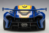 1/18 AUTOart McLaren P1 GTR (Metallic Blue with Yellow Stripes) Car Model