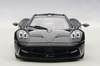 1/43 AUTOart PAGANI HUAYRA (BLACK W/SILVER STRIPES) Diecast Car Model 58209