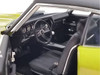 1/18 ACME 1970 Chevrolet Chevelle SS Restomod Vinyl Top (Citrus Green with Black Stripes Diecast Car Model