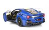 1/18 BBR Ferrari F12 TDF (Blue Dino with Yellow Stripe) Diecast Car Model